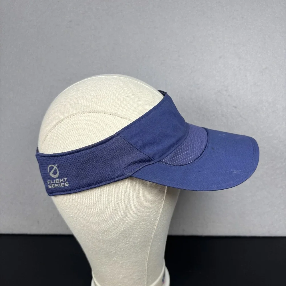 The North Face Flight Series Visor Hat Blue FlashDry Running Hiking Tennis Golf